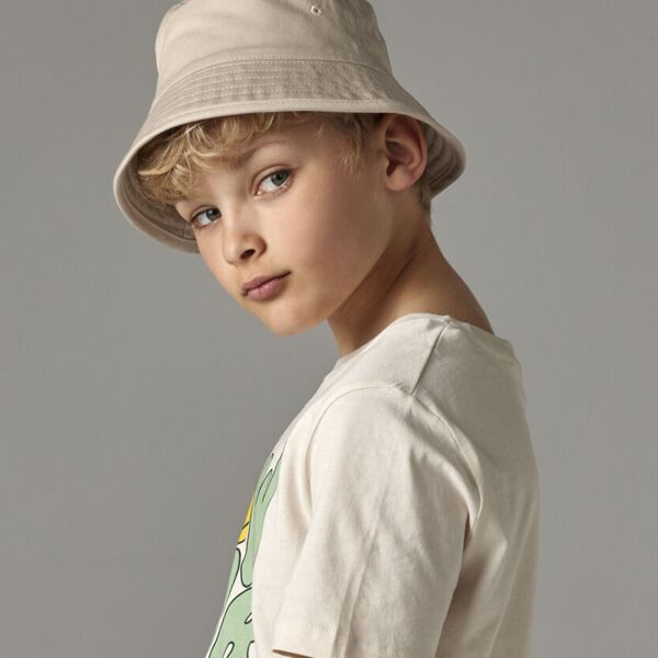 Junior organic cotton bucket hat Thumbnail